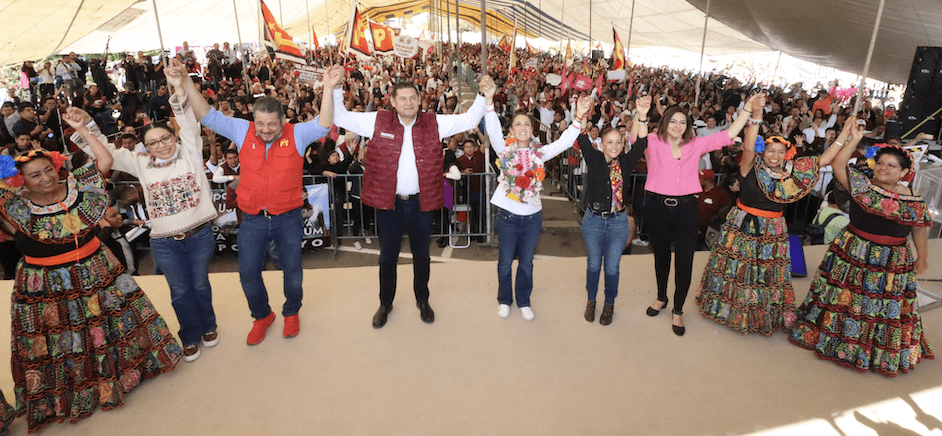 Claudia Sheinbaum ha demostrado eficacia en todas sus responsabilidades, afirma Alejandro Armenta